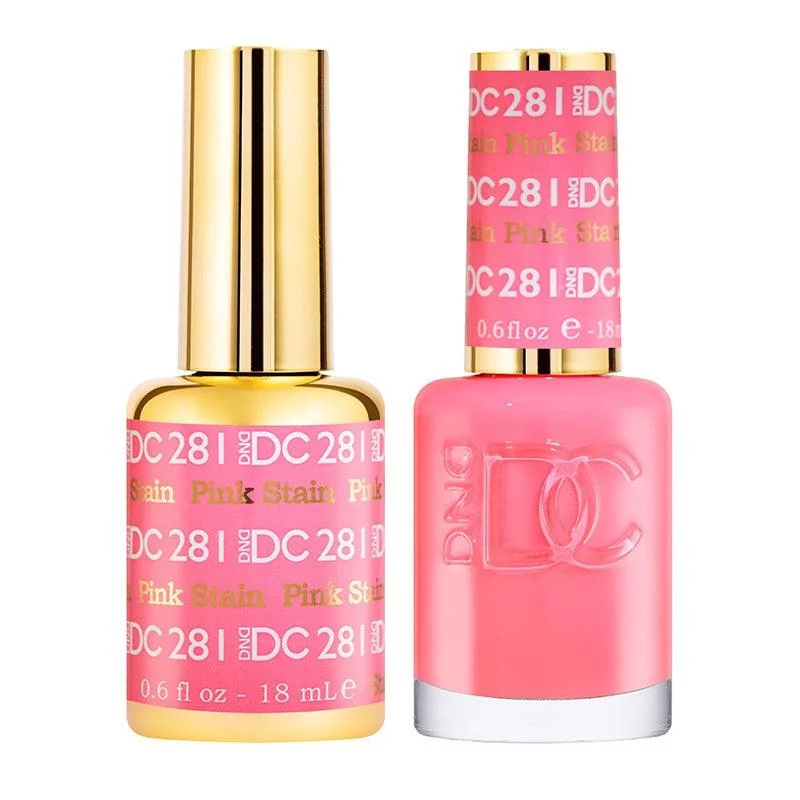 nail polish hot diary-DC Duo 281 Pink Stain