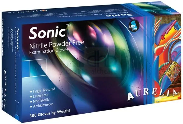 nail repair for nail care recovery tips-AURELIA SONIC NITRILE PF GLOVES - 300/BOX