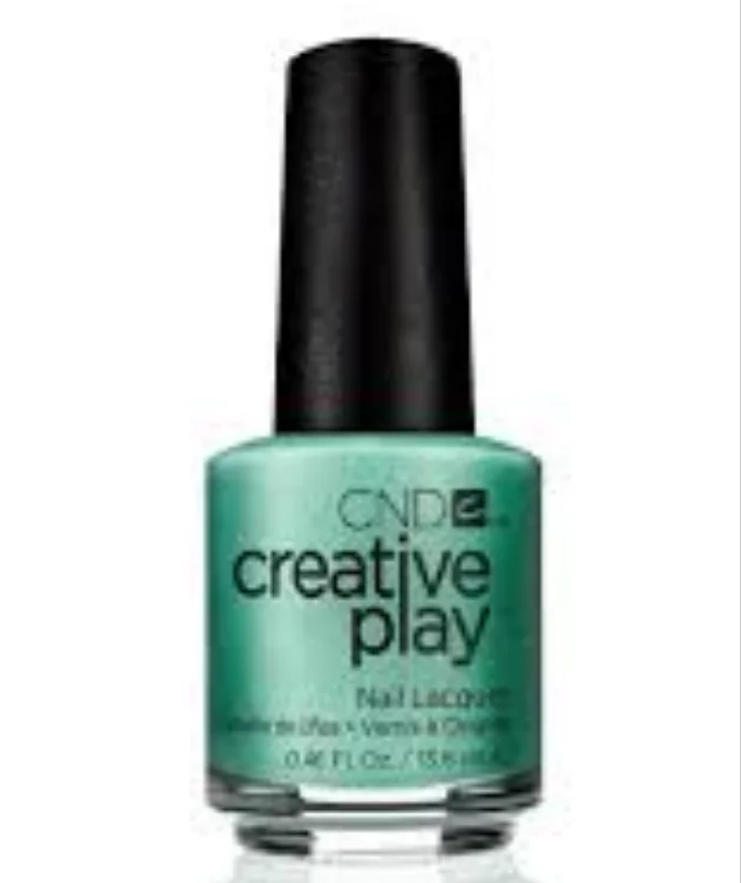 nail repair with frugal nail serum-CND CREATIVE PLAY - My Mo-Mint 429