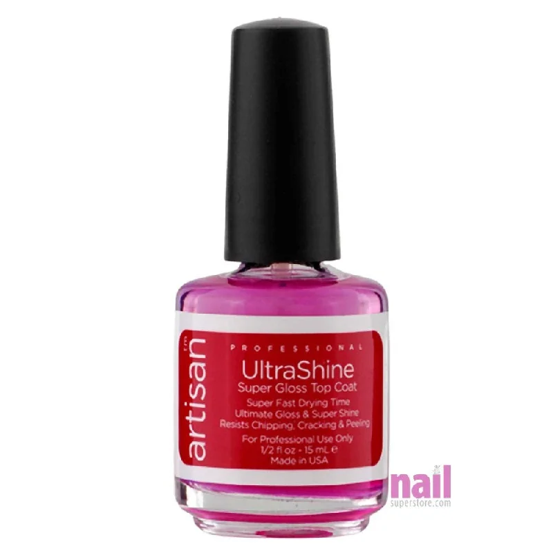 nail polish charred roller-Artisan UltraShine Top Coat | Mirror-Like Shine - 0.5 oz