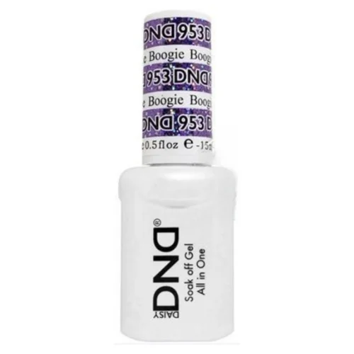 nail repair with solo-sport serum-DND Super Platinum Collection - 953 Boggie