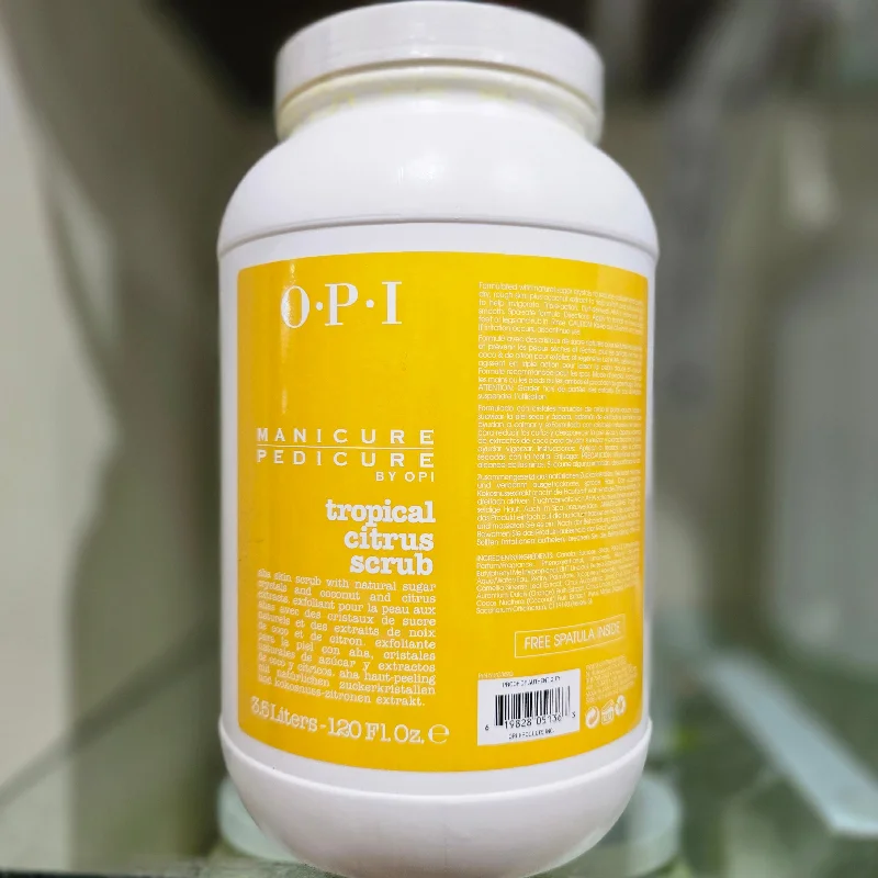 nail repair for nail strength recovery tips-PC369 OPI TROPICAL CITRUS SCRUB 3.5 LITERS