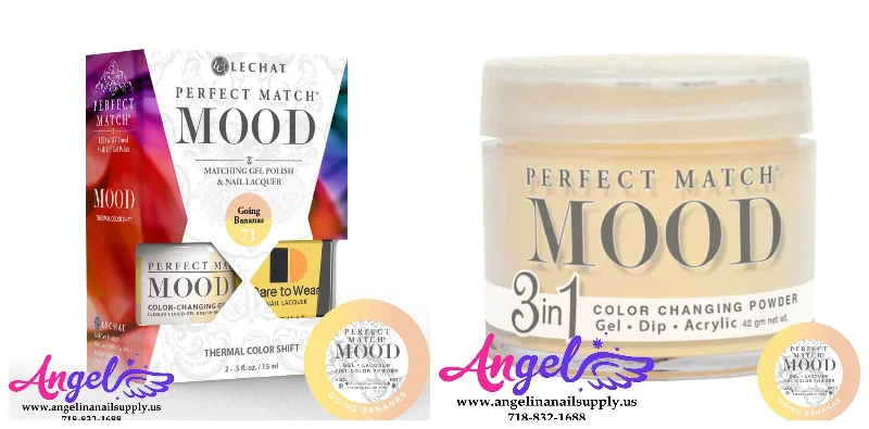 nail polish hot yarn-Lechat Perfect Match Mood 3in1 Combo 71 Going Banannas