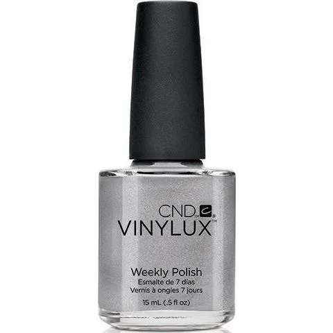 nail polish bold bucket-CND - Vinylux Silver Chrome 0.5 oz - #148