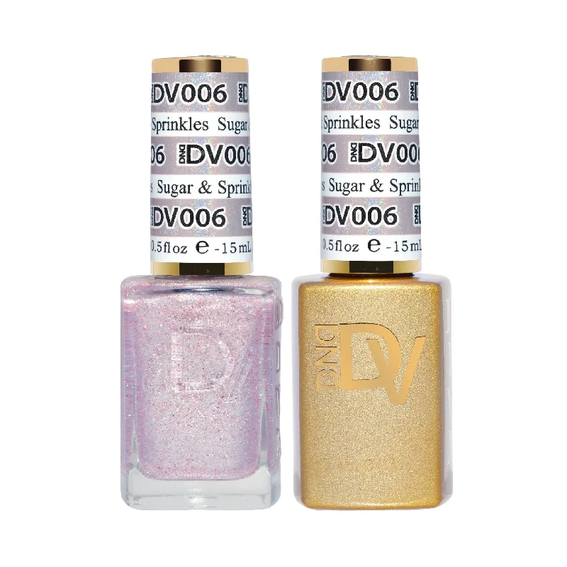 nail polish luminous tassel-DIVA Duo DV006 Sugar & Sprinkles