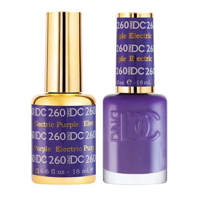 nail polish glistening chart-DC Duo 260 Electric Purple