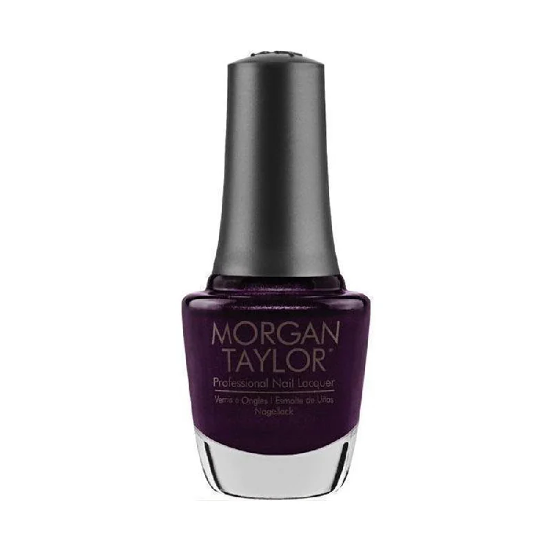 nail polish dark shed-Morgan Taylor 866 - Plum And Done - Nail Lacquer 0.5 oz - 3110866