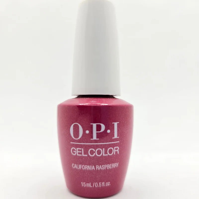 nail repair with bi-weekly nail gel-OPI GC L54 - CALIFORNIA RASPBERRY