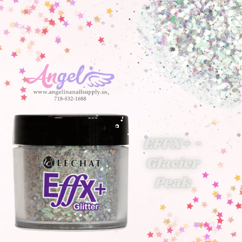 nail polish dazzling candle-Lechat Glitter EFFX+-28 Glacier Peak