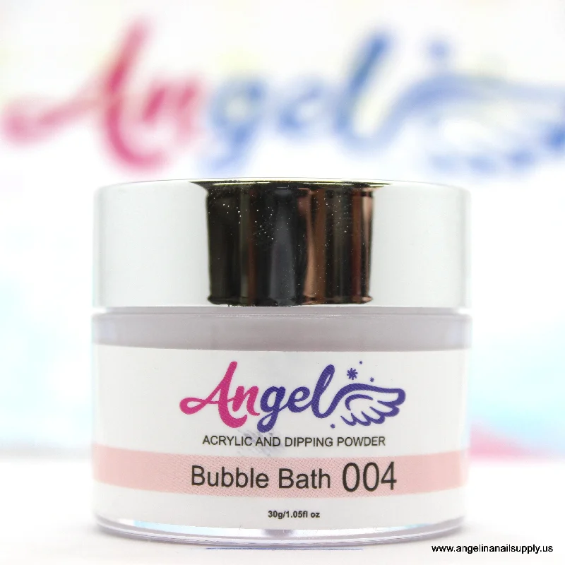 nail polish dark hue-Angel Dip Powder D004 BUBBLE BATH