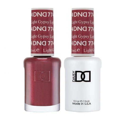 nail polish elegant frost-Dnd Gel 774 Gypsy Light