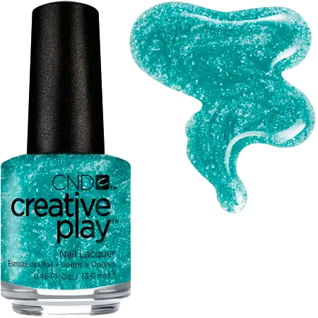 nail repair with saver nail gel-CND CREATIVE PLAY - Sea The Light 431