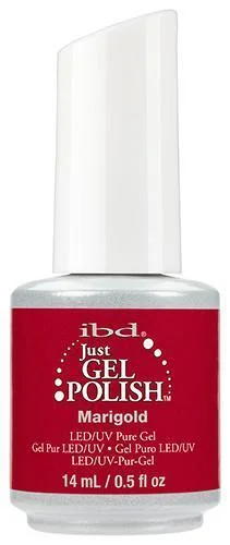 nail polish glistening shower-IBD Gel 551 Marigold