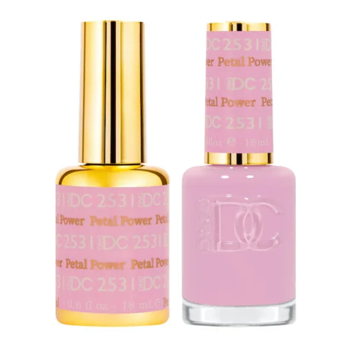 nail repair with late-night serum-DND DC DUO FREE SPIRIT - #2531 Petal Power