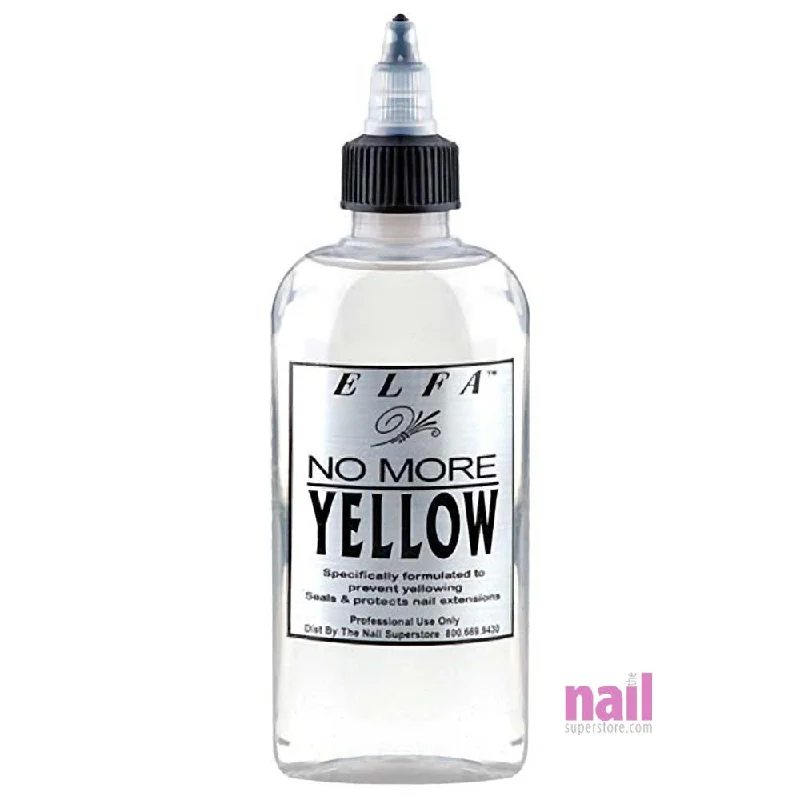 nail polish flashing girder-Elfa No More Yellow | Protects Nails from The Sun - Refill Size - 4 oz