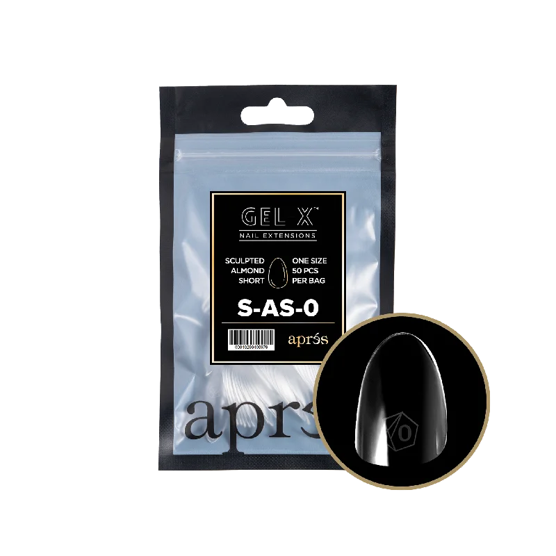 nail repair with dermatologist-tested serum-APRES TIP BAG - 0 - SCULPTED ALMOND SHORT