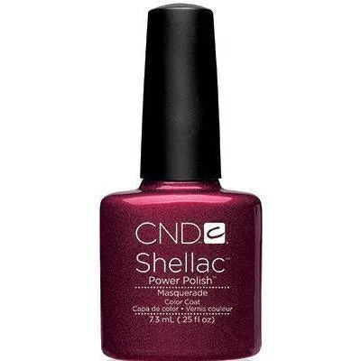 nail polish crisp floral-CND Shellac #061 Masquerade