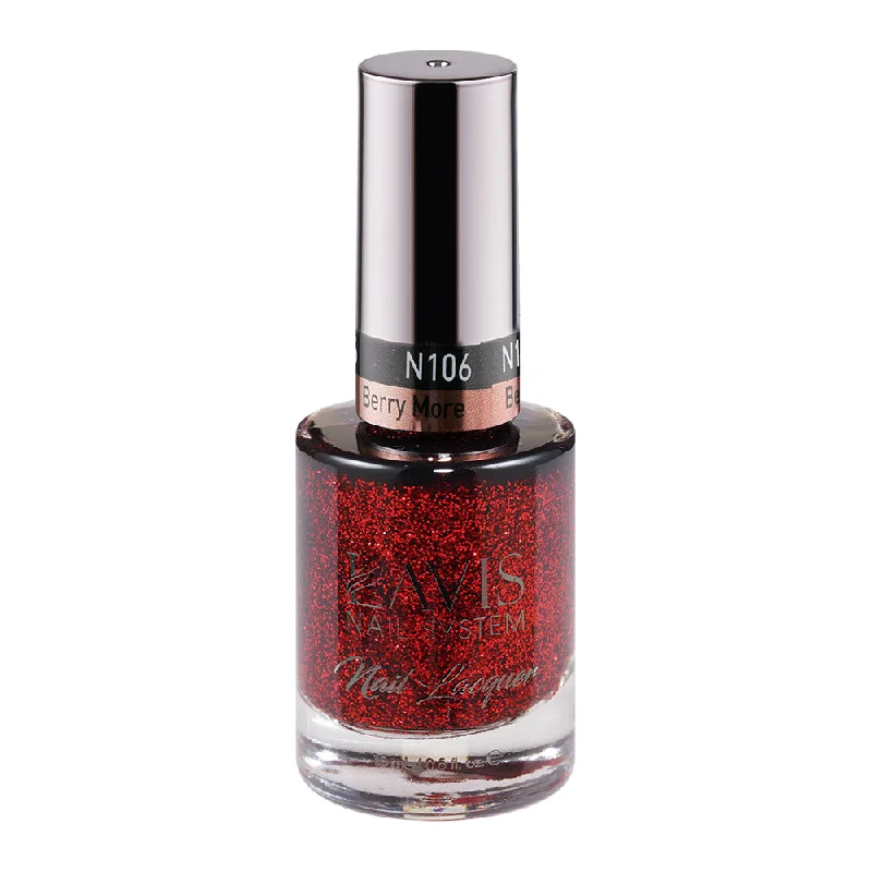 nail polish cool lantern-LAVIS Nail Lacquer - 106 Berry More