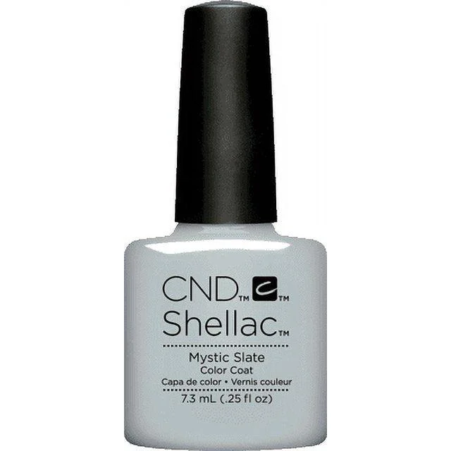 nail polish wild blaze-CND Shellac #114 Mystic Slate