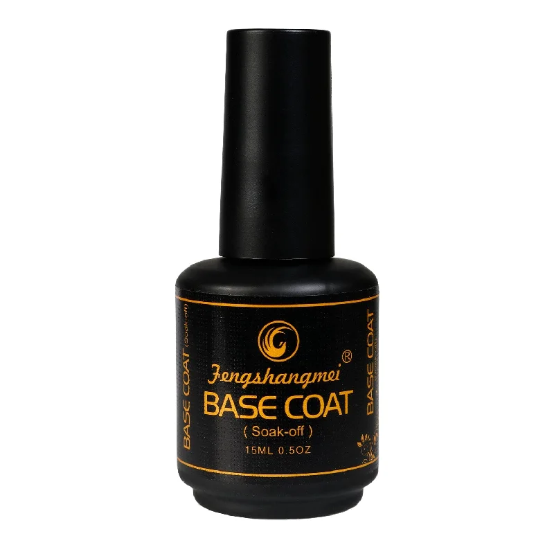 nail polish soft dye-Gel Nail Base Coat Soak Off 0.5oz