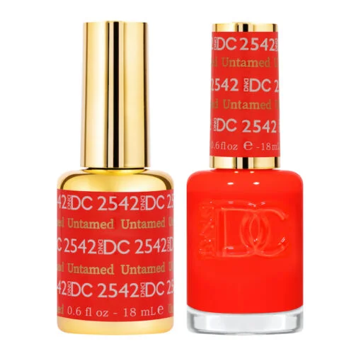 nail repair for nail hydration maintenance hacks-DND DC DUO FREE SPIRIT - #2542 Untamed