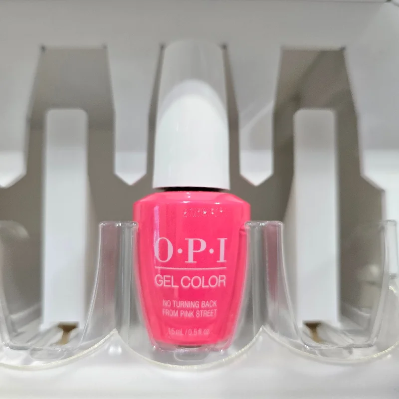 nail repair for nail shine transformations-OPI Gel Color GC L19 - NO TURNING BACK FROM PINK STREET