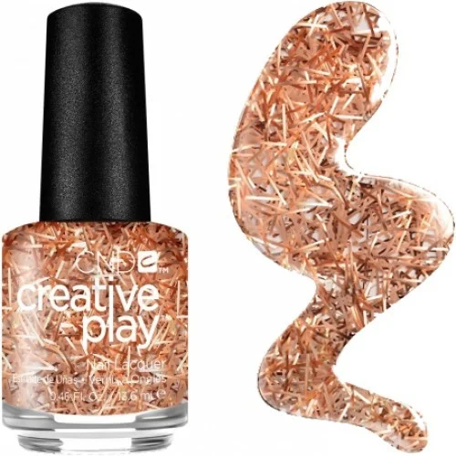 nail repair with lightweight nail gel-CND CREATIVE PLAY - Extravaglint 488