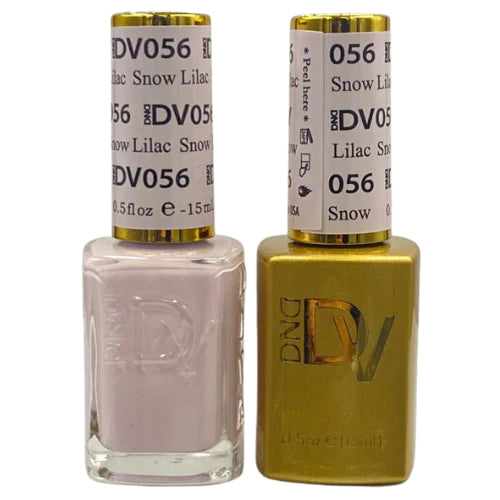 nail polish warm starlight-DIVA Duo DV056 Snow Lilac