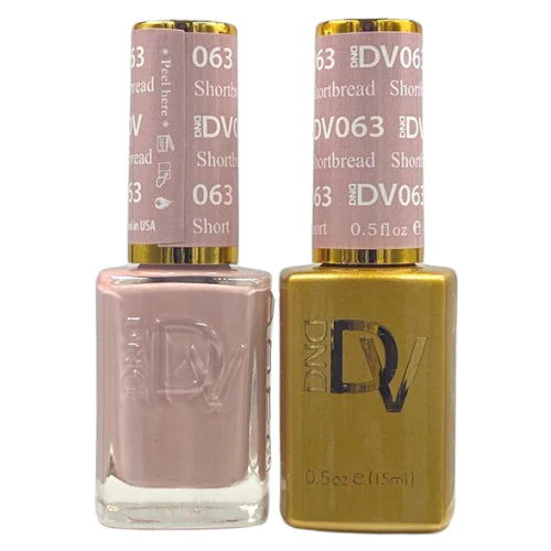 nail polish dazzling matte-DIVA Duo DV063 Shortbread