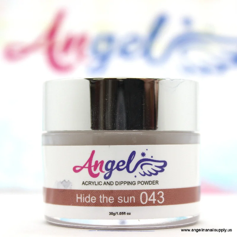 nail polish soft wick-Angel Dip Powder D043 HIDE THE SUN