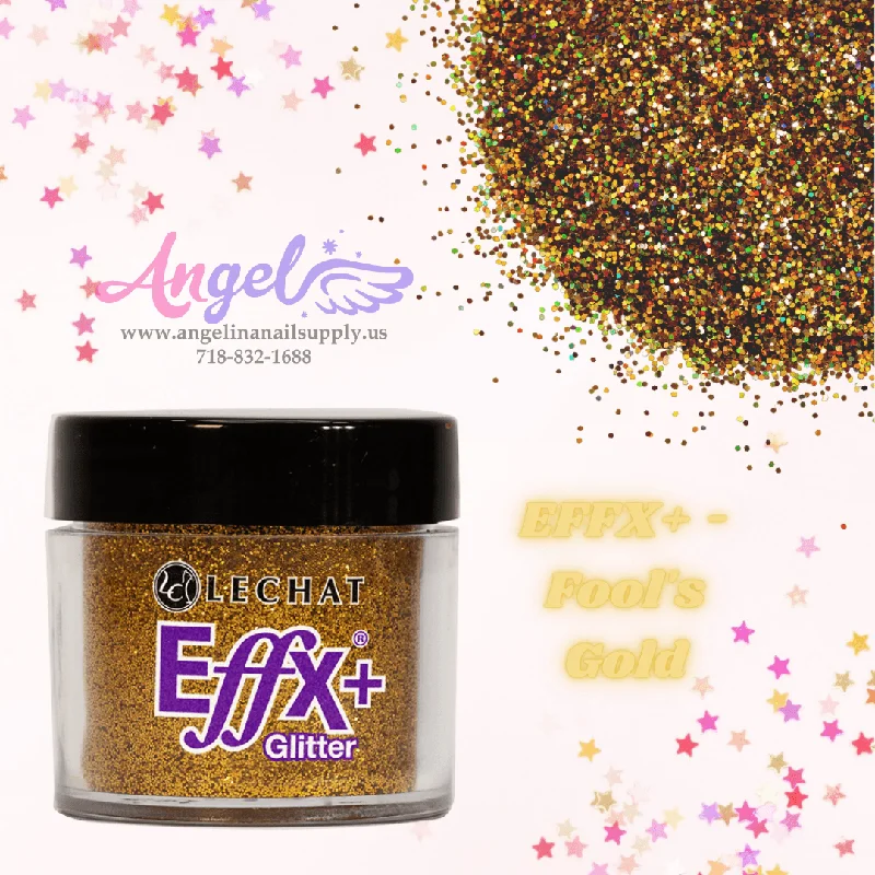 nail polish gleaming parchment-Lechat Glitter EFFX+-16 Fool's Gold