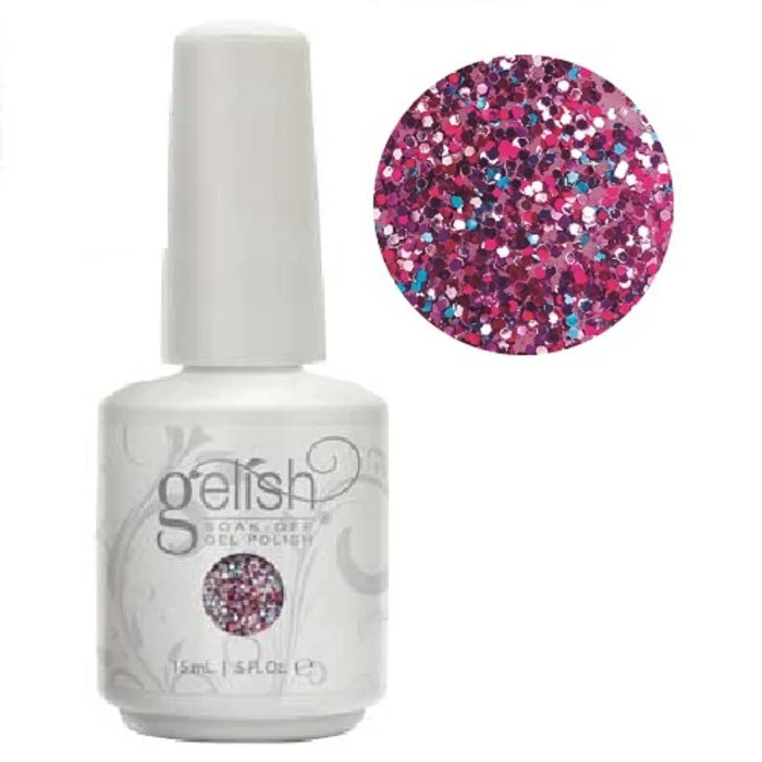 nail polish vibrant arch-Gelish Party girl problems