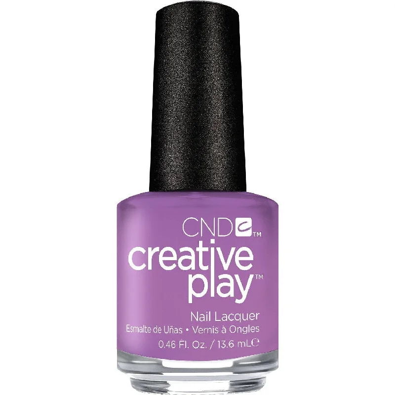 nail repair with inexpensive nail cream-CND CREATIVE PLAY - A Lilac-y Story 443