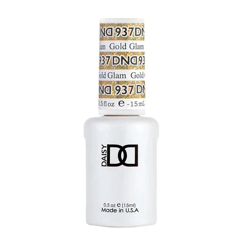 nail repair for dishwashing damage-DND Super Platinum Collection - 937 GOLD GLAM