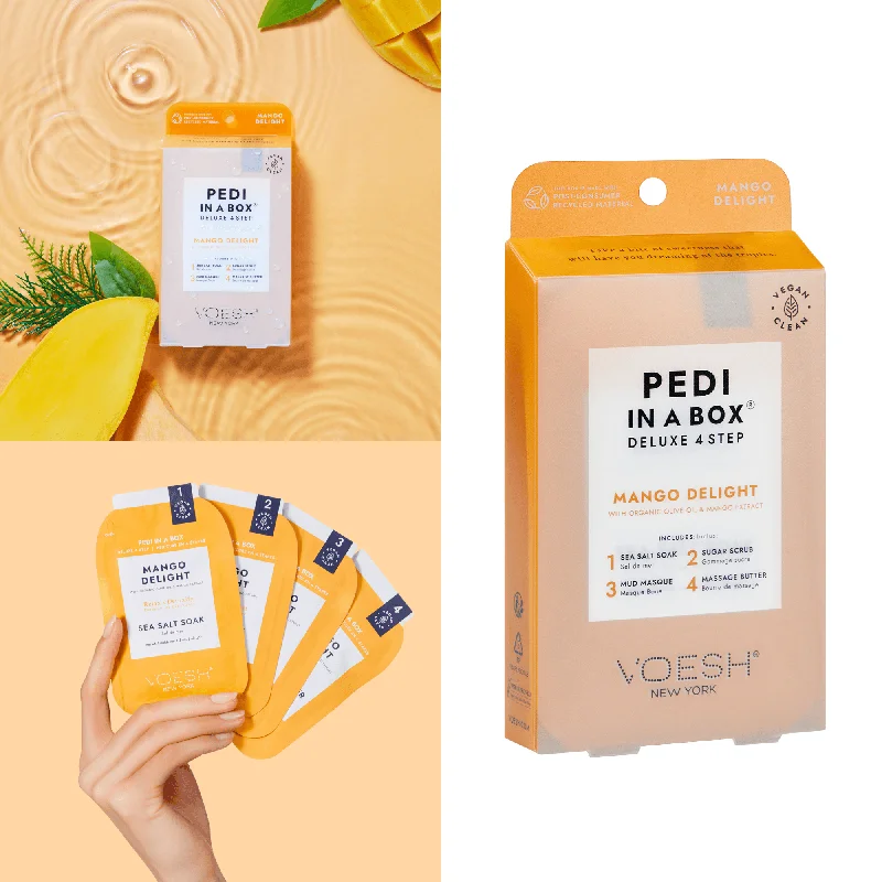 nail polish rich trunk-VOESH Mango Delight (Case of 50 packs + get extra 10 packs FREE same flavor)