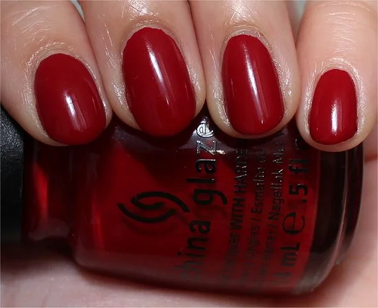 nail repair for nail thickness boost-China Glaze Polish - ADVENTURE RED-Y 80498