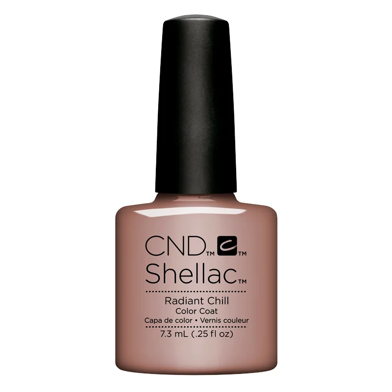 nail repair with water-based nail gel-[D] CND SHELLAC Radiant Chill