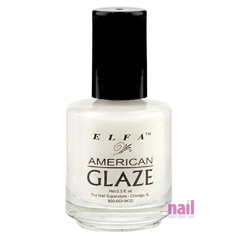 nail polish glowing model-Elfa American Manicure Glaze | White - 0.5 oz