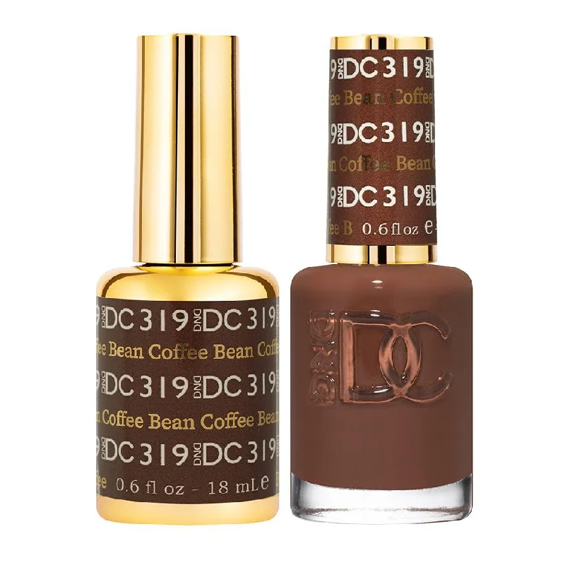 nail polish brilliant dome-DC Duo 319 Coffee Bean