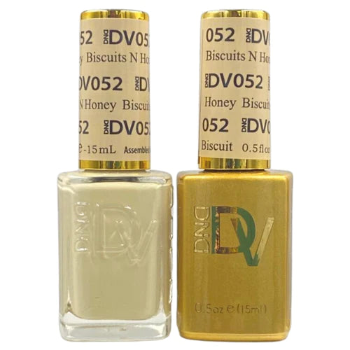 nail polish vibrant sheen-DIVA Duo DV052 Biscuits N Honey