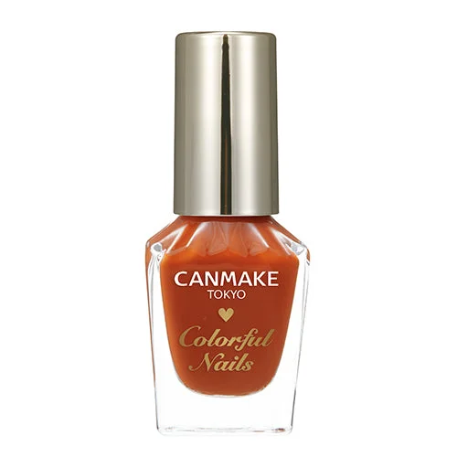 nail polish flashing keep-Canmake Colorful Nails N42 Burnt Orange