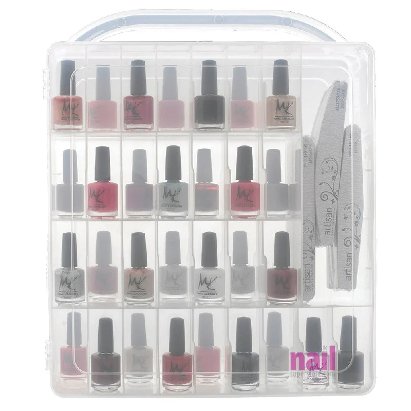 nail polish dazzling stream-Nail Polish To-Go Organizer Rack | Stores 60 Bottles - Each