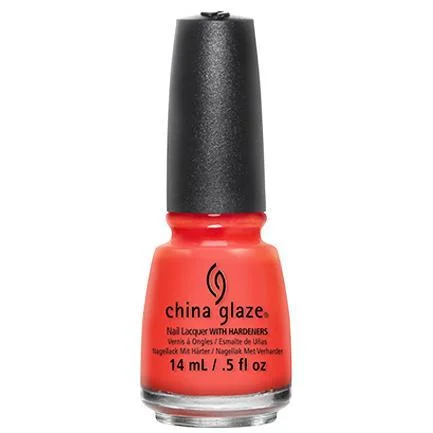 nail polish fiery strait-China Glaze - Orange Knockout 0.5 oz - #70641