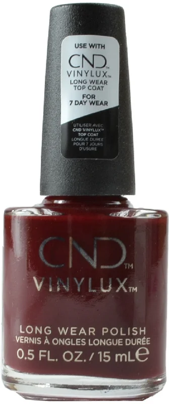 nail repair with instant-repair cream-CND Vinylux 362- Cherry Apple