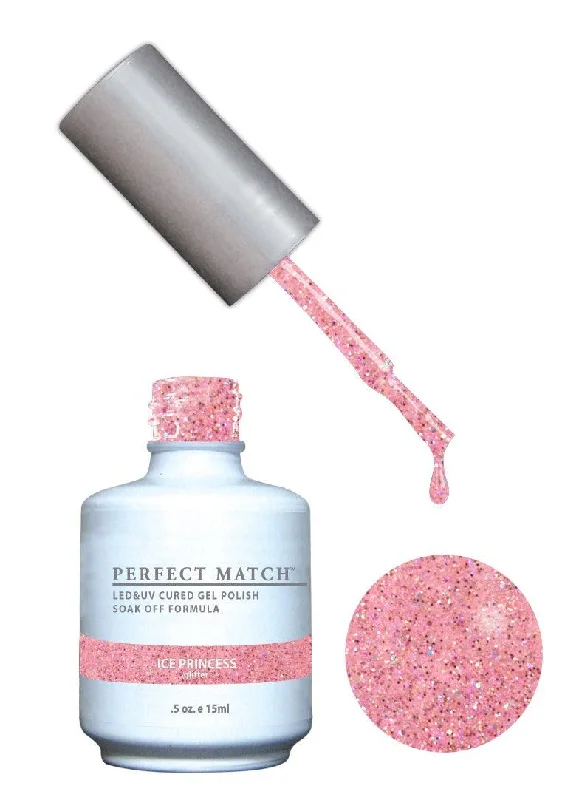 nail polish bold trough-Perfect Match Gel Duo PMS 167 ICE PRINCESS