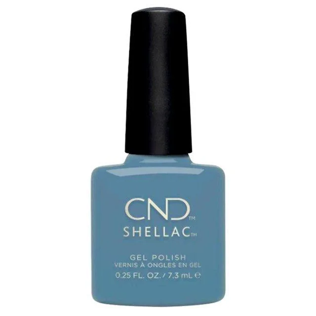 nail polish cool moonlight-CND Shellac #120 Frosted Seaglass