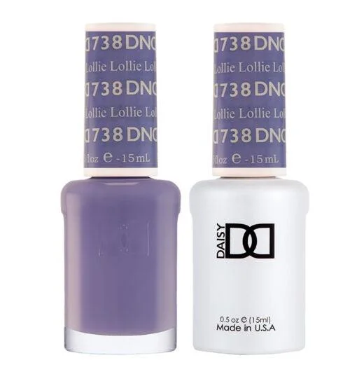 nail polish beaming structure-Dnd Gel 738 Lollie