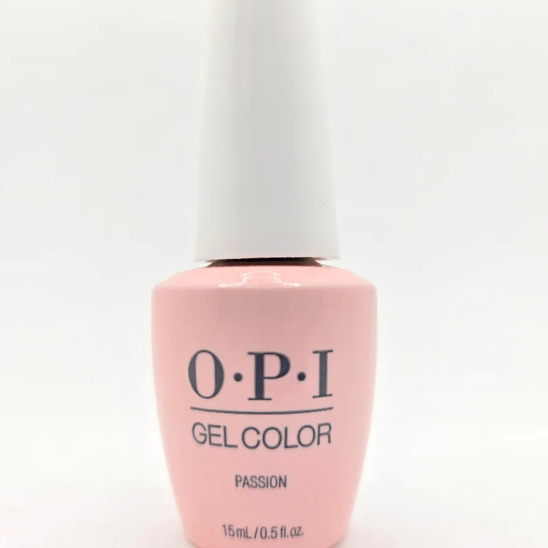 nail repair with routine nail polish-OPI GC H19 PASSION