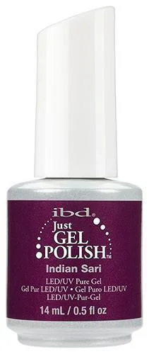 nail polish smoky beam-IBD Gel 556 Indian Sari