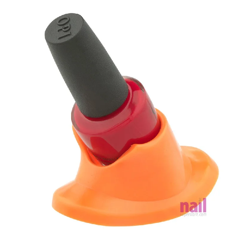 nail polish glowing spring-Nail Polish Bottle Holder Stand | Orange - Each